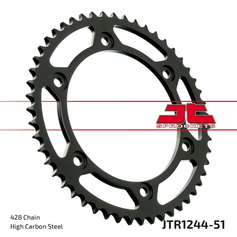 Kettenrad JT Sprockets 428 51Z Innendurchmesser 130mm Lochkreis 150mm Versand Am Gleichen Tag