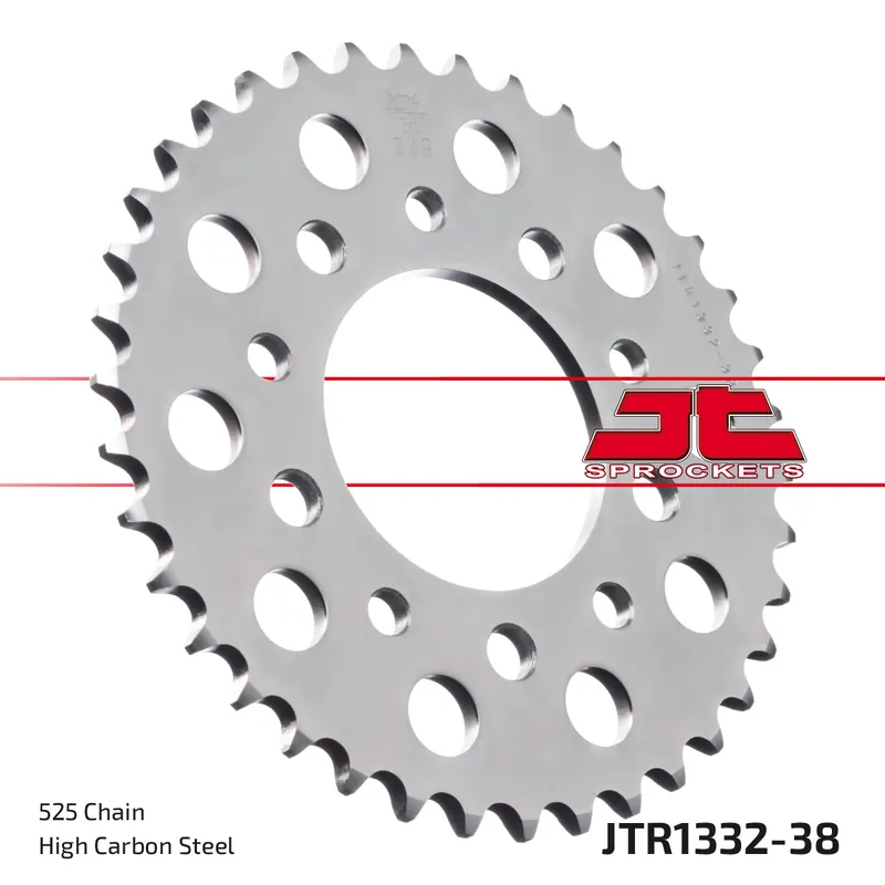 Kettenrad JT Sprockets 525 38Z Innendurchmesser 80mm Lochkreis 110mm für Honda CB F2 Seven Fifty XRV Africa Twin 400 - 865 ccm Bj. 1985 - 2015 Neue Kollektion