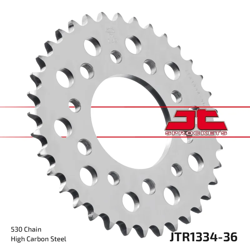 Kettenrad JT Sprockets 530 36Z Innendurchmesser 80mm Lochkreis 110mm für Honda CBR F CB Big One F2 Bol d`Or VF VFR CBX C Magna 450 - 1100 ccm Bj. 1979 - 2000 Abverkauf