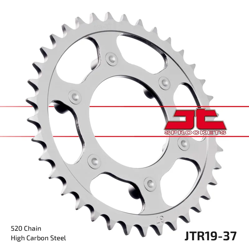 Kettenrad JT Sprockets 520 37Z Innendurchmesser 80mm Lochkreis 110mm für Aprilia AF 1 Replica Europa 125 ccm Bj. 1988 - 1992 Neu Im Sortiment