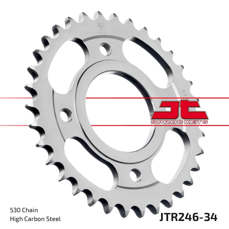 Kettenrad JT Sprockets 530 34Z Innendurchmesser 70mm Lochkreis 110mm für Honda CB T N 250 / 400 ccm Bj. 1977 - 1981 Nur Für Kurze Zeit