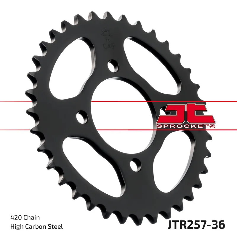 Nur Heute Kettenrad JT Sprockets 420 36Z Innendurchmesser 54mm Lochkreis 70mm für Honda C LA Cub Z 50 ccm Bj. 1977 - 1986