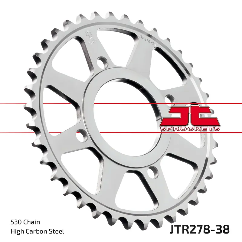 Kettenrad JT Sprockets 530 38Z Innendurchmesser 70mm Lochkreis 105mm für Honda CJ T CB Four K G 250 - 400 ccm Bj. 1970 - 1979 Direkt Vom Hersteller