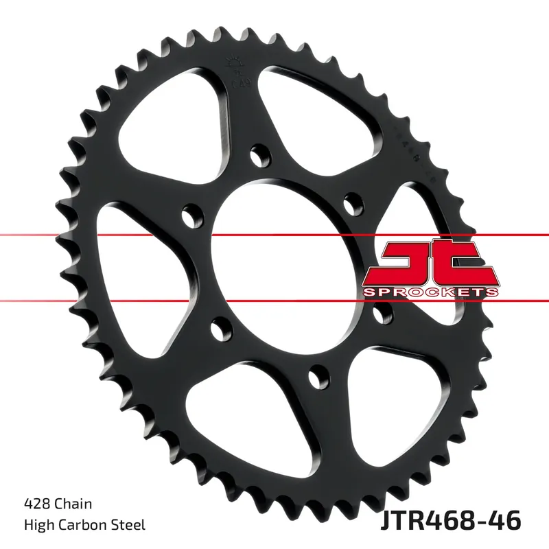 Kettenrad JT Sprockets 428 46Z Innendurchmesser 68mm Lochkreis 86mm für Kawasaki BN A Eliminator 125 ccm Bj. 1998 - 2007 Neue Ware