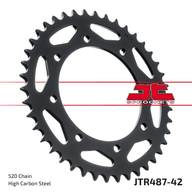 Mega-Angebot Kettenrad JT Sprockets 520 42Z Innendurchmesser 120mm Lochkreis 140mm für Kawasaki KLR Tengai KLE KLX W A 250 - 800 ccm Bj. 1987 - 2022
