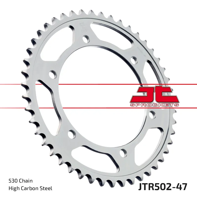 Kettenrad JT Sprockets 530 47Z Innendurchmesser 140mm Lochkreis 160mm für Kawasaki GPZ ZR Zephyr GPX R ZZR ZRX ZX 750 - 1100 ccm Bj. 1984 - 2001 Bestseller