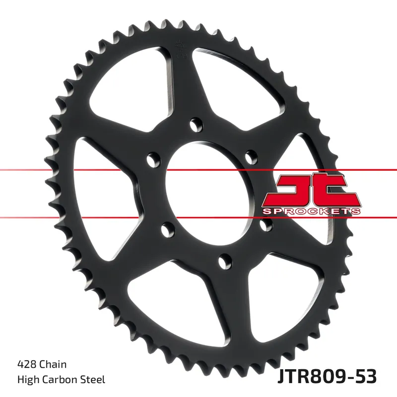 Kettenrad JT Sprockets 428 53Z Innendurchmesser 64mm Lochkreis 84mm für Kreidler Supermoto DT, Suzuki DR S SE TS X ER Enduro 125 ccm Bj. 1973 - 2008 Rabatt