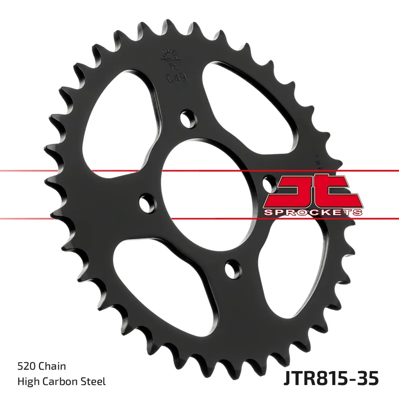 Kettenrad JT Sprockets 520 35Z Innendurchmesser 58mm Lochkreis 78mm für Suzuki GT E X5 185 / 200 ccm Bj. 1973 - 1981 Direkt Vom Hersteller