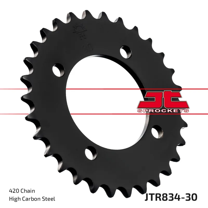 Kettenrad JT Sprockets 420 30Z Innendurchmesser 64mm Lochkreis 80mm für Yamaha Chappy TT-R PW E FS SE 50 - 110 ccm Jetzt Bestellen