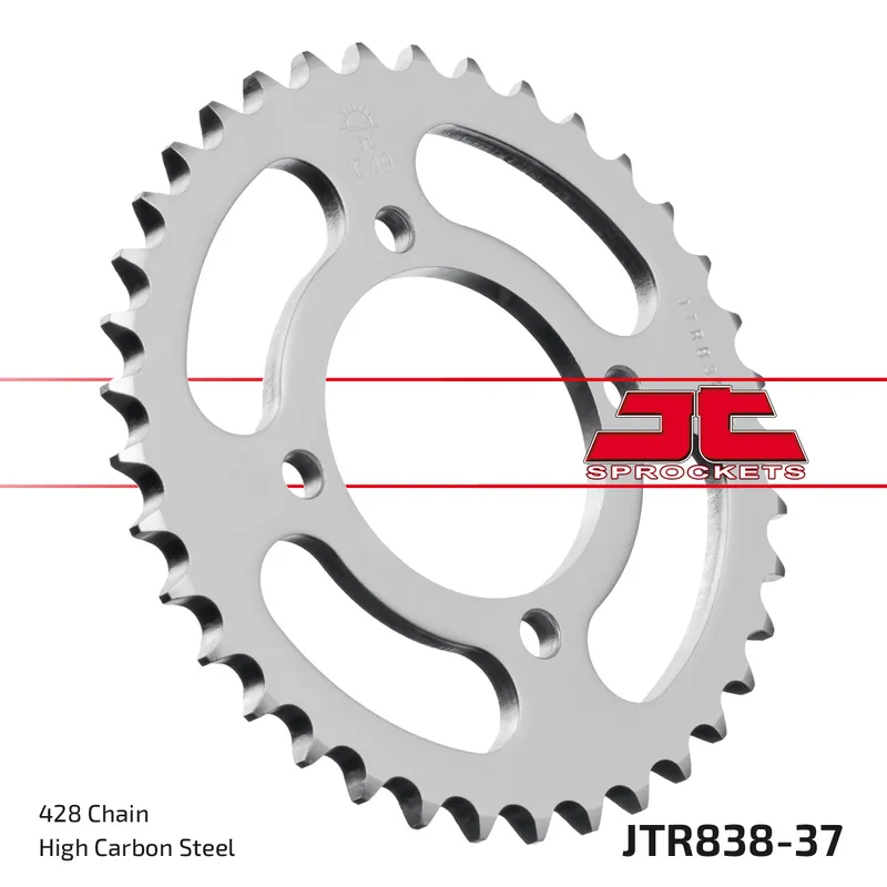 Jetzt Bestellen Kettenrad JT Sprockets 428 37Z Innendurchmesser 64mm Lochkreis 80mm für Yamaha YBR ED SPD Custom RD DX RS, SYM XS 100 / 125 ccm Bj. 1975 - 2016