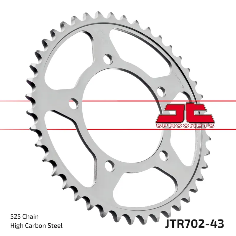 Kettenrad JT Sprockets 525 43Z Innendurchmesser 100mm Lochkreis 120mm für Aprilia RSV Mille Tuono R Mana SL Shiver ABS GT SMV Dorsoduro Caponord ATC 750 Bj. 1998 - 2021 Top-Preis