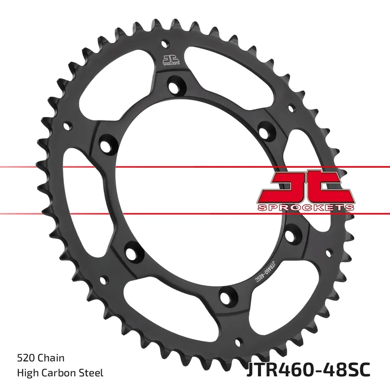 Kettenrad JT Sprockets 520 48Z Innendurchmesser 134mm Lochkreis 150mm für Kawasaki KX F KLX S R 125 - 650 ccm Bj. 1980 - 2022 Bestseller