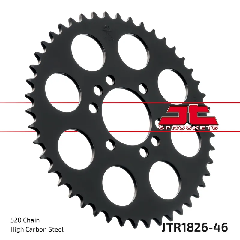 Bestseller Kettenrad JT Sprockets 520 46Z Innendurchmesser 64mm Lochkreis 84mm für Suzuki LT-Z Quadsport, Arctic Cat DVX Kawasaki KFX Sport RV Van LT E Quadrunner