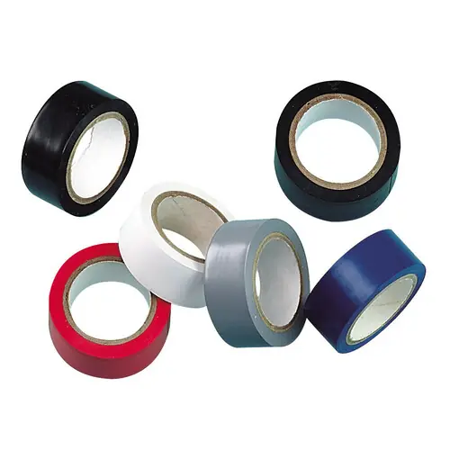 Set 6 zugelassene Isolierbänder aus plastifiziertem PVC Neu Im Sortiment