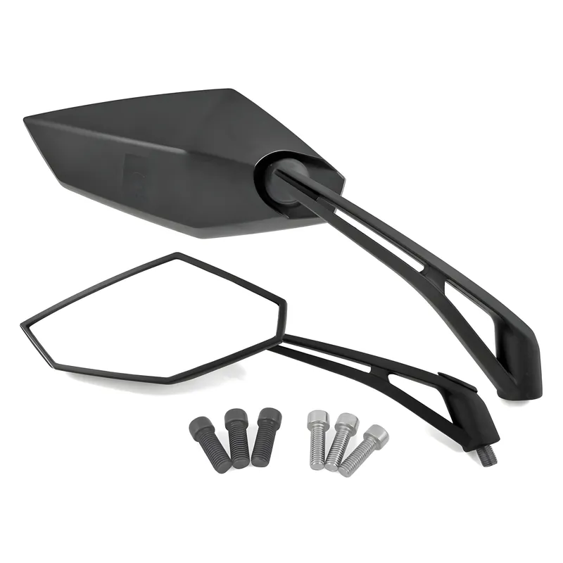 Spiegel Set M8 / M10 schwarz mit E-Prüfzeichen Top-Preis