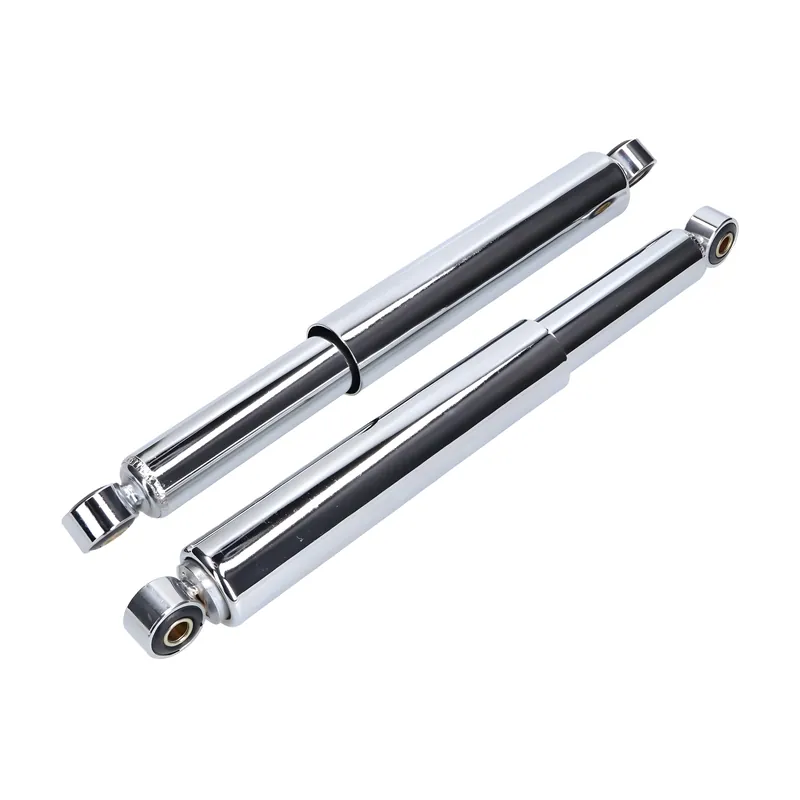 Stoßdämpfer Satz geschlossen Chrom - 370mm Finale Aktion