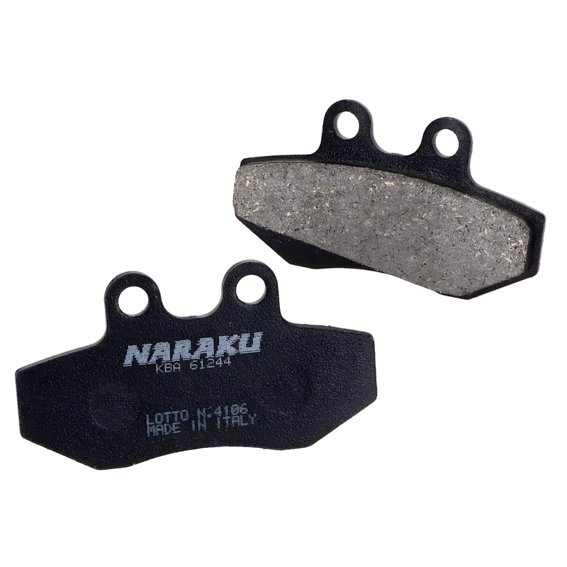 Sonderangebot Bremsbeläge Naraku organisch für Aprilia, Beta, Derbi, Cagiva, Peugeot, Rieju