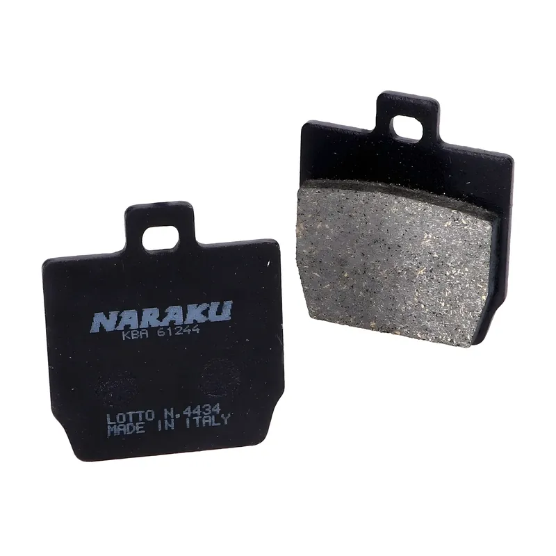 Neu Bremsbeläge Naraku organisch für Yamaha Aerox, MBK Nitro