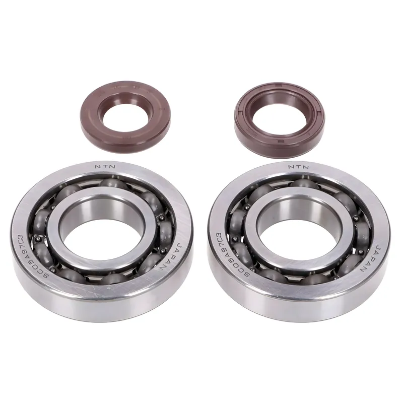 Zertifiziert Kurbelwellenlager Satz Naraku FKM Heavy Duty C3 für Peugeot 100ccm 2-Takt