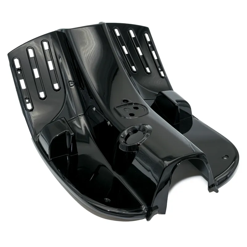 Beinschild innen Piaggio Innenschild, schwarz, 90 schwarz glänzend 094 für Vespa S, 6571180090 Sichere Zahlung
