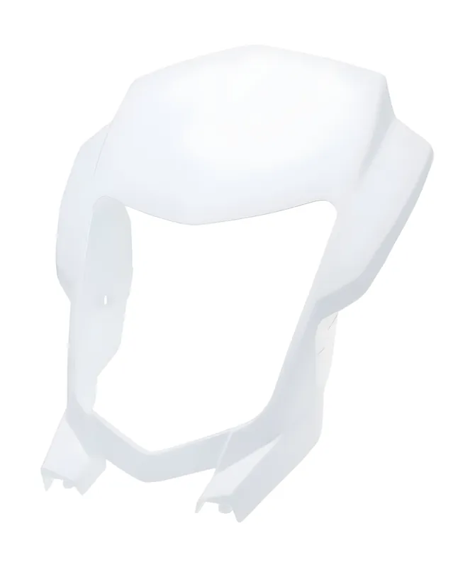 Geprüft Scheinwerferabdeckung Piaggio Rahmen Scheinwerfer, weiß, XB2 Off white, 2B000016000XB2 für Aprilia SX RX 50 ccm