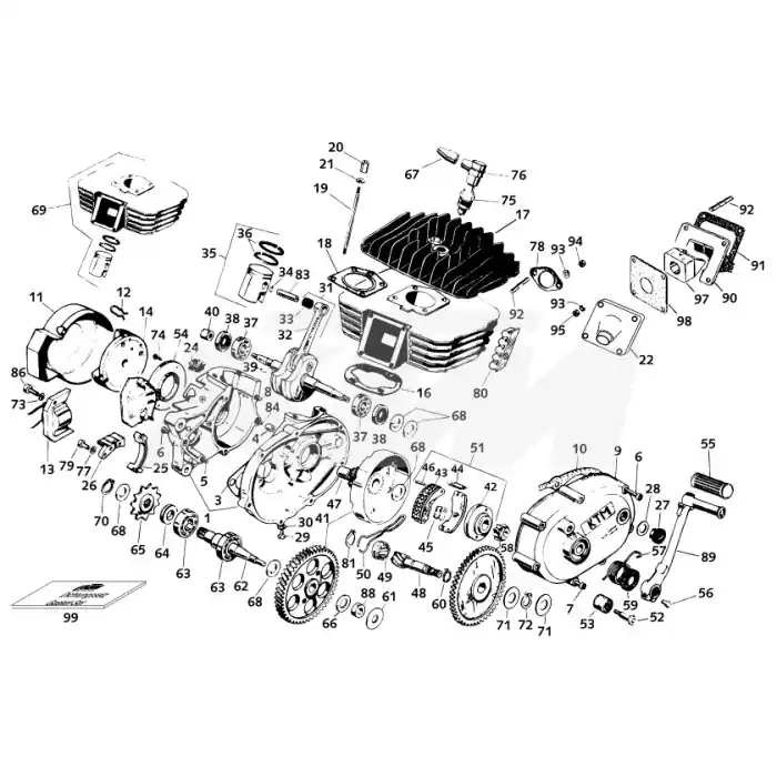Begrenztes Angebot KTM OEM Ersatzteil 15130033000