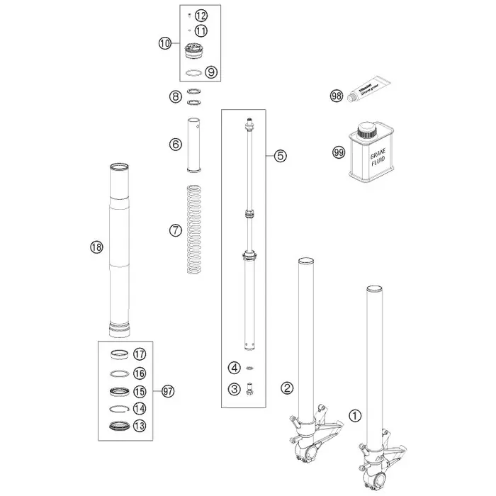 Günstig Schraubdeckel M46x1 PA kpl.