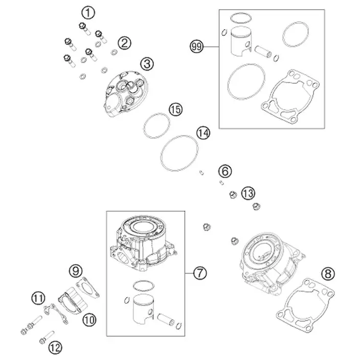 Zylinderfussdichtung 0,5mm Preisreduziert