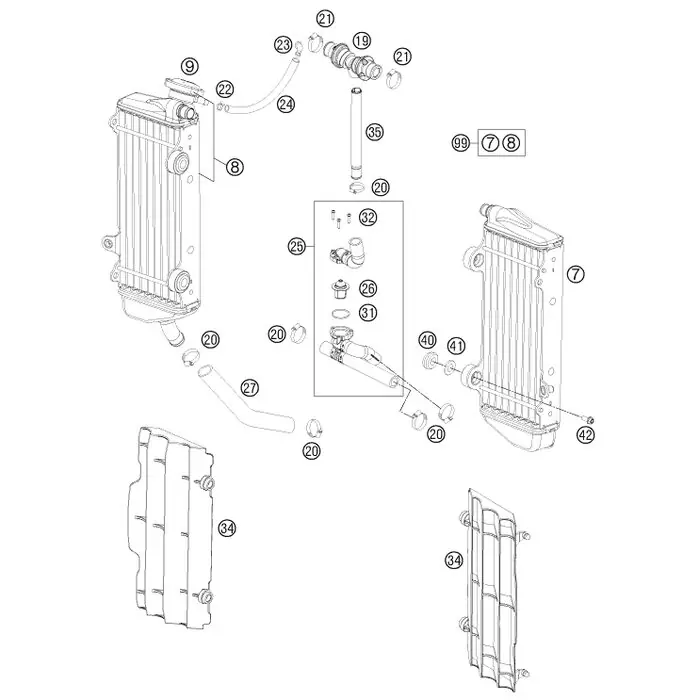 THERMOSTAT 55°C 2004 Markenware
