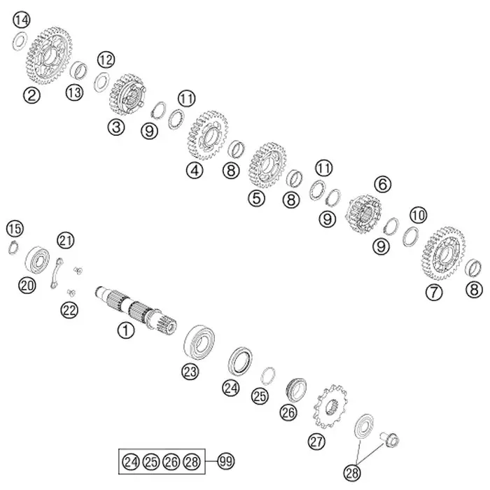 INNENTORX SENKKO. M5X10 10.9 Expressversand