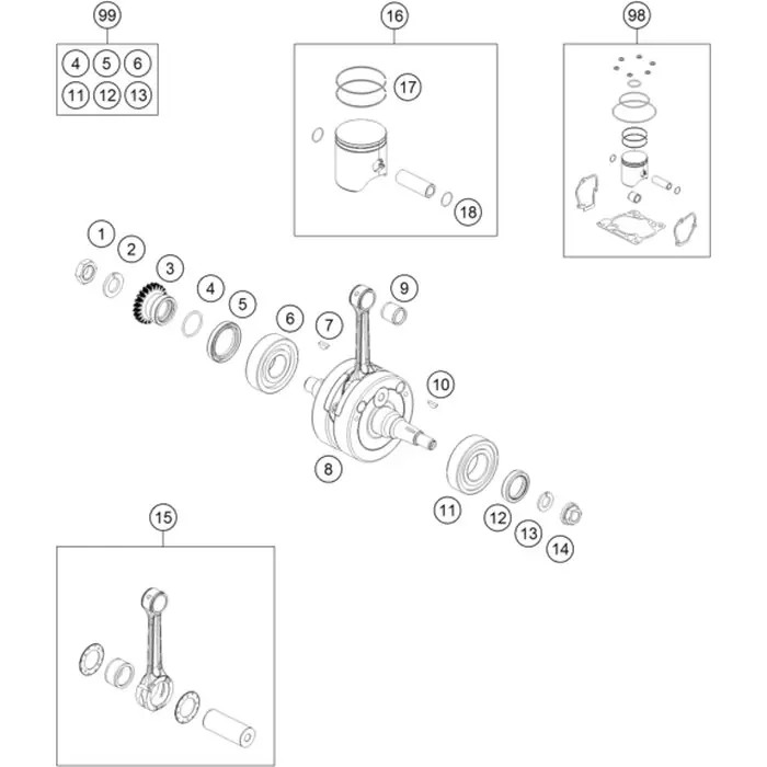 Zertifiziert SK-Mutter M 16 x 1,5 - links