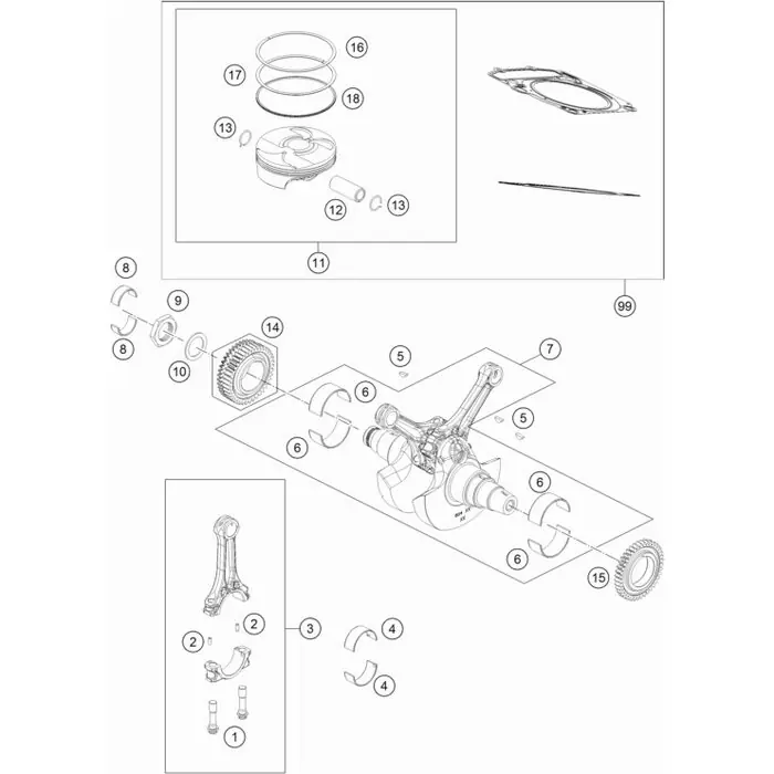 KOLBEN KPL. D=108 GR. I Sichere Zahlung
