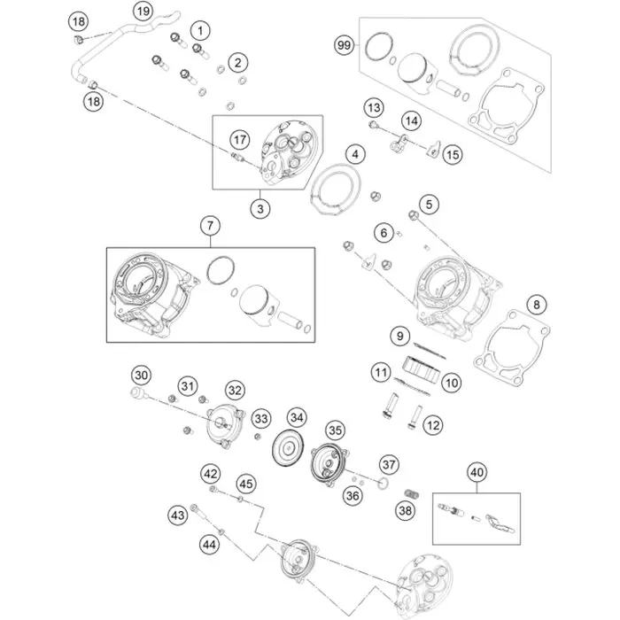 Neue Ware Zylinderschraube DIN6912-M6x30-8.8