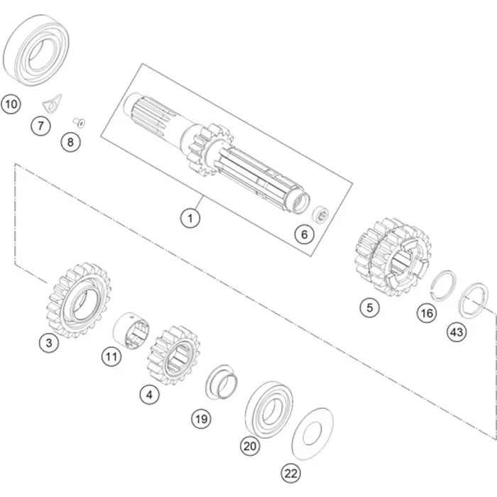 ANTRIEBSWELLE KPL. 13Z Must-Have