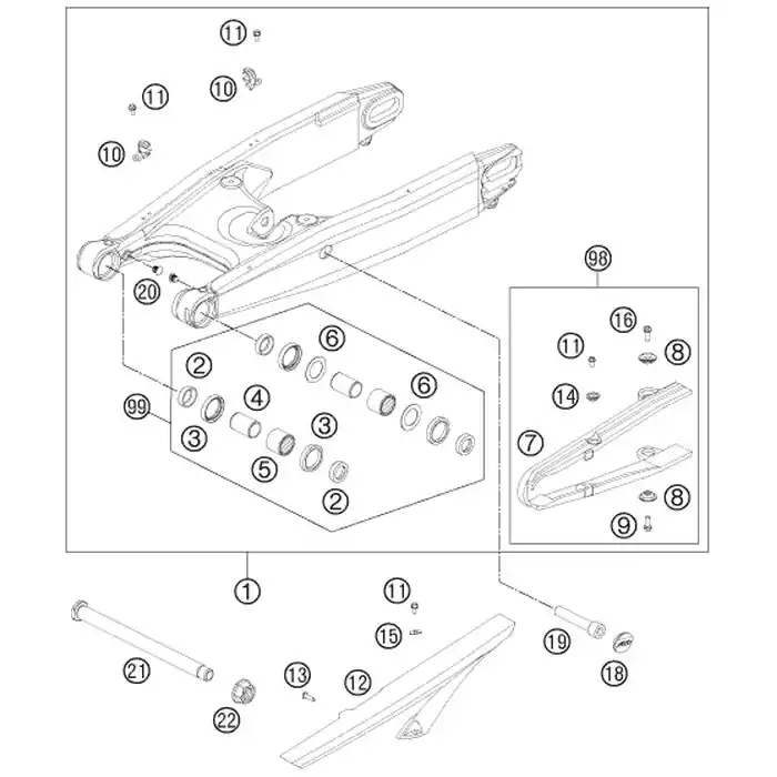 KETTENGLEITSCHUTZ KIT Neu Im Sortiment