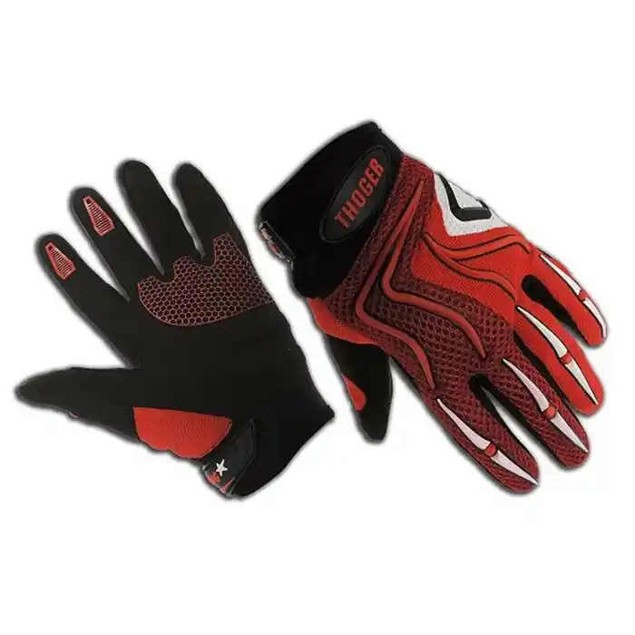 Thoger MX Handschuh MX 75 in rot Echt