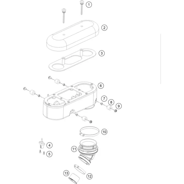 Neue Ware Luftfilterkasten