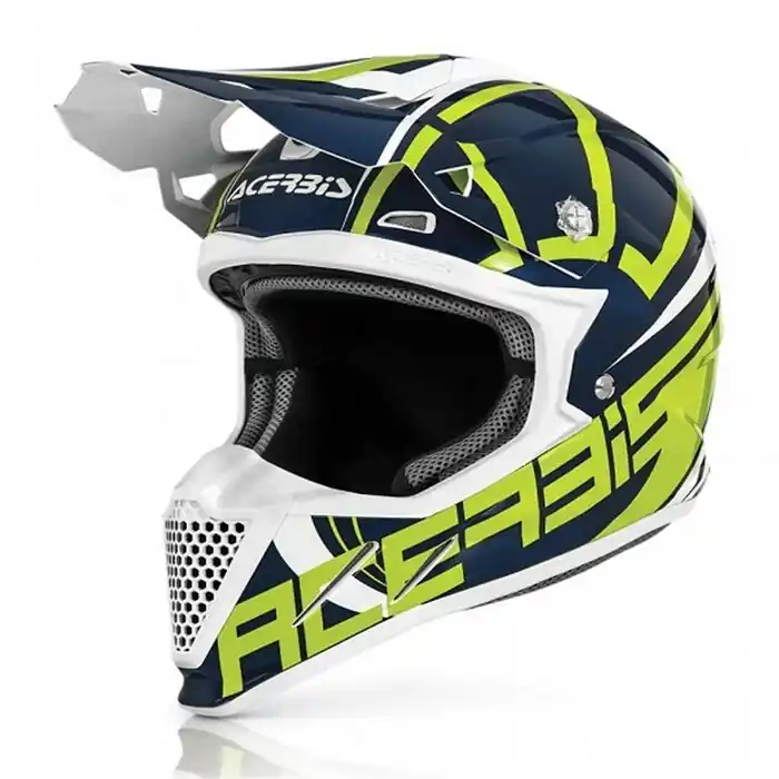 Sichere Zahlung Acerbis Helm Profile 2.0 Chaosphere Blau Grün