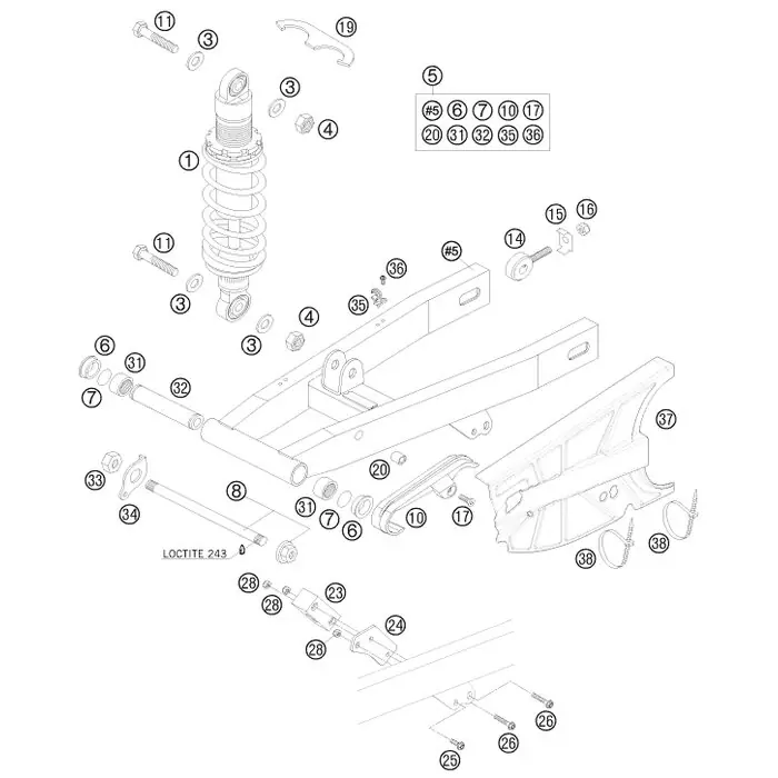 MONOSHOCK 50 SX 08 Sichere Zahlung