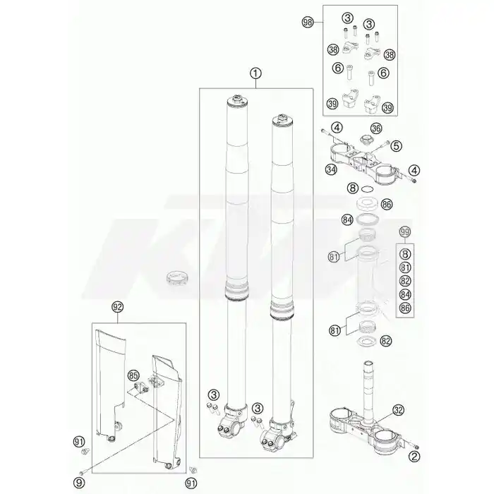 GABEL 250 XC-F 15 Preis Gesenkt