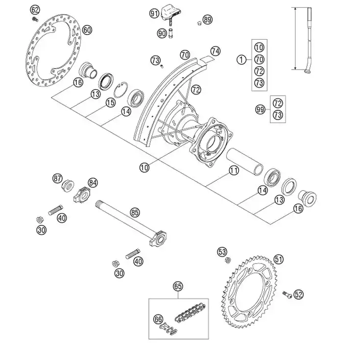 Angebot SPEICHE HI. 6 4/3,5/4-171 03