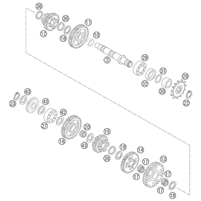 Garantierte Lieferung LOSRAD 2.G. 28-Z 07