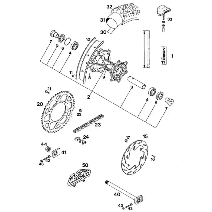 KETTENRAD 50-Z Begrenztes Angebot