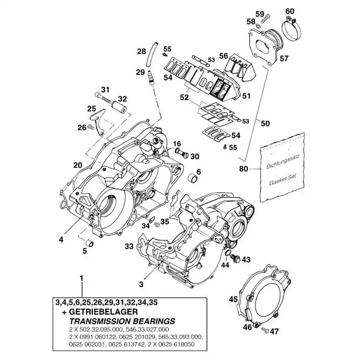 Sonderaktion MOTORGEHÄUSED. 0,5MM ‘96