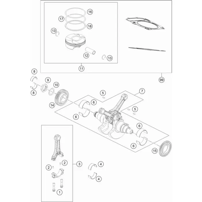 KOLBEN KPL. D=105 GR. I Schnäppchen