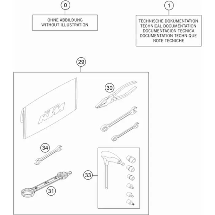 AUFKLEBER-SET GABEL WP Jetzt Bestellen