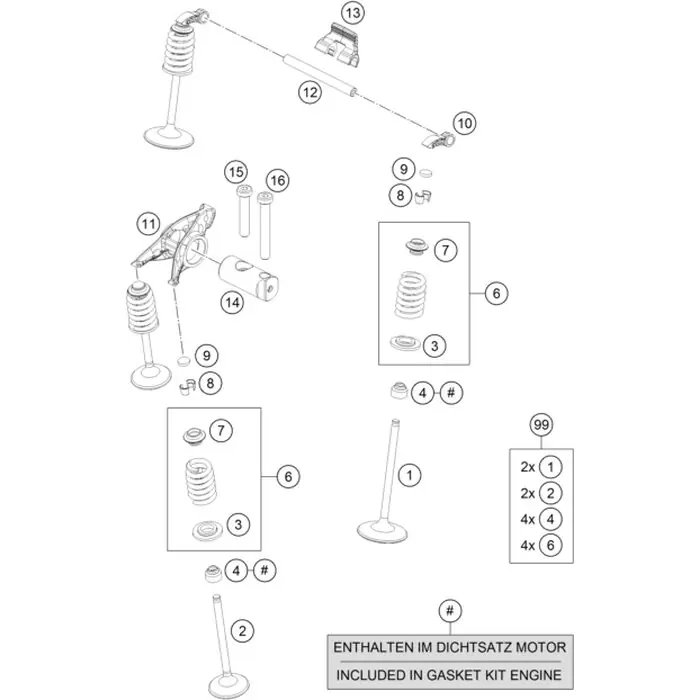Schlepphebelachse Begrenztes Angebot