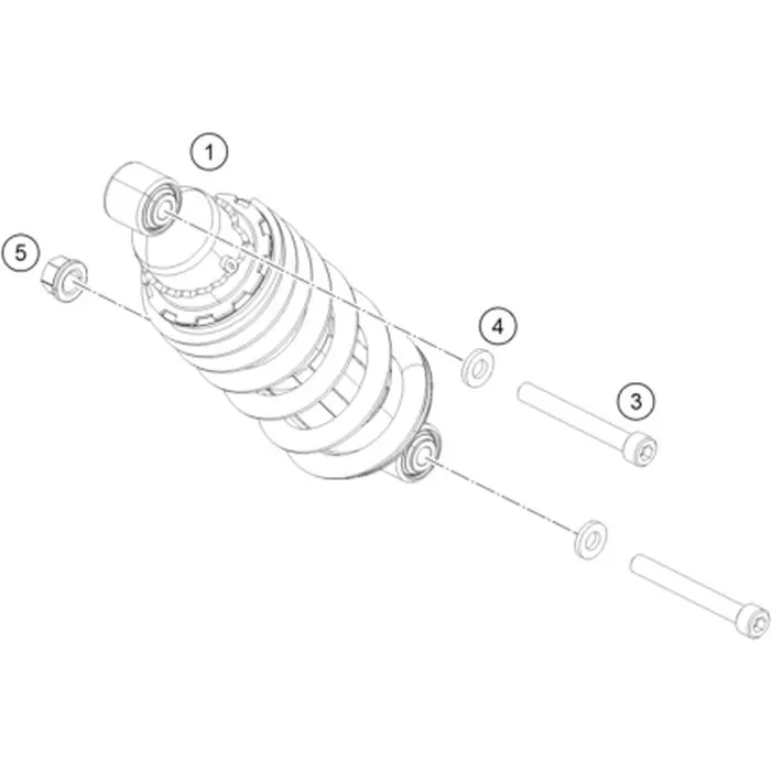 Neue Ware MONOSHOCK KPL.