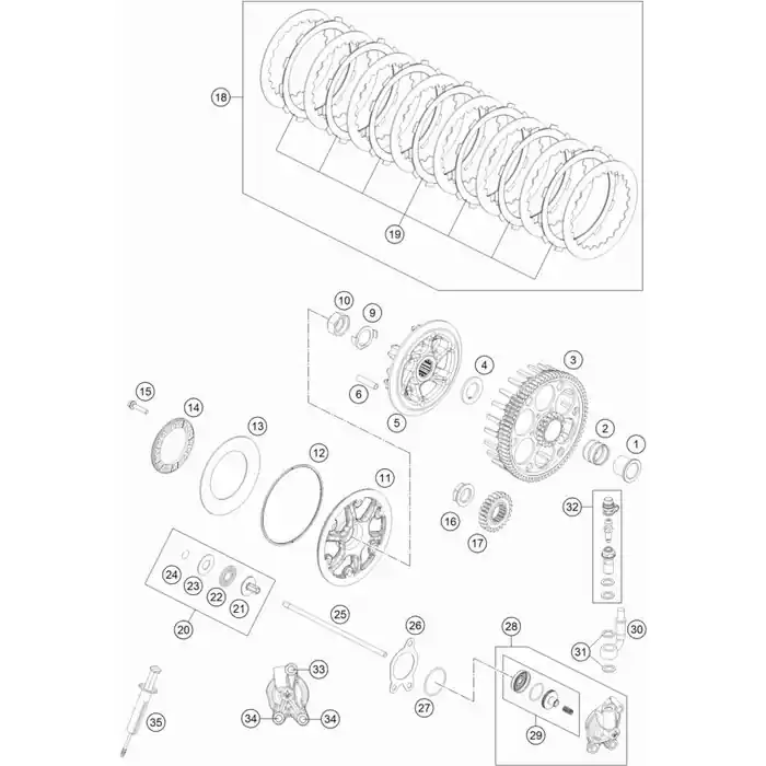 Wochenendangebot Kupplungslamellenpaket