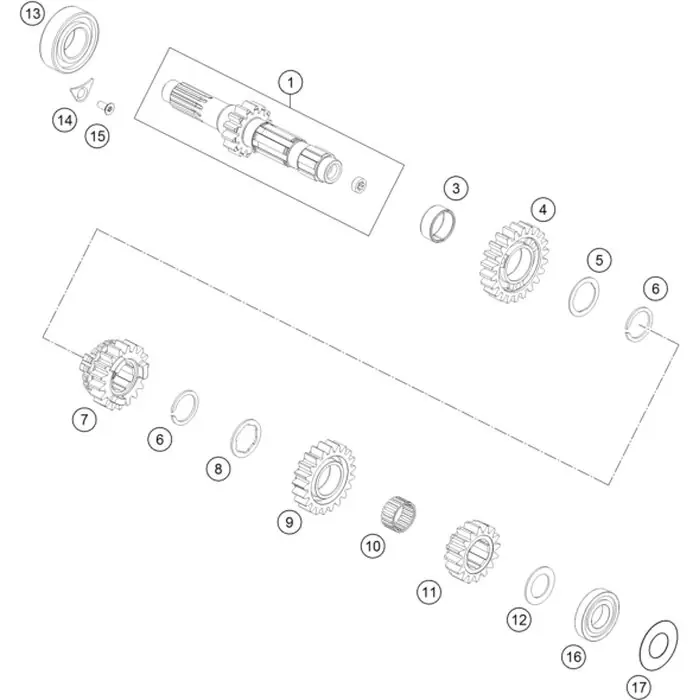 Festrad 2.G/16Z Rabatt
